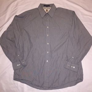 Tommy Hilfiger Men’s Striped Pocket Dress Shirt
